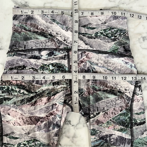 Lululemon Train Times Pant 25" Springscape Multi / Obsidian W5BU5S Luxtreme Mesh - Picture 10 of 13